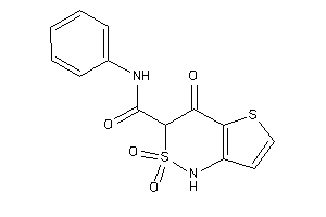 2,2,4-triketo-N-phenyl-1H-thieno[3,2-c]thiazine-3-carboxamide