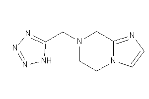 7-(1H-tetrazol-5-ylmethyl)-6,8-dihydro-5H-imidazo[1,2-a]pyrazine