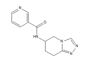 N-(5,6,7,8-tetrahydro-[1,2,4]triazolo[4,3-a]pyridin-6-yl)nicotinamide