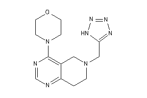 4-[6-(1H-tetrazol-5-ylmethyl)-7,8-dihydro-5H-pyrido[4,3-d]pyrimidin-4-yl]morpholine