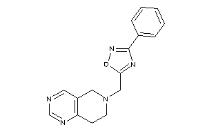 5-(7,8-dihydro-5H-pyrido[4,3-d]pyrimidin-6-ylmethyl)-3-phenyl-1,2,4-oxadiazole
