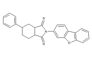 2-dibenzofuran-3-yl-5-phenyl-3a,4,5,6,7,7a-hexahydroisoindole-1,3-quinone