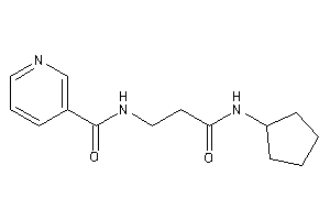 N-[3-(cyclopentylamino)-3-keto-propyl]nicotinamide