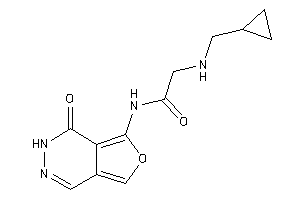 Image of 2-(cyclopropylmethylamino)-N-(4-keto-3H-furo[3,4-d]pyridazin-5-yl)acetamide