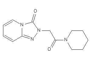 2-(2-keto-2-piperidino-ethyl)-[1,2,4]triazolo[4,3-a]pyridin-3-one