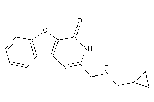 2-[(cyclopropylmethylamino)methyl]-3H-benzofuro[3,2-d]pyrimidin-4-one