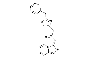 Image of 2-(2-benzylthiazol-4-yl)-N-(2H-[1,2,4]triazolo[4,3-a]pyridin-3-ylidene)acetamide