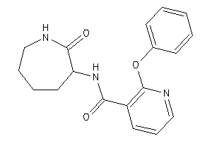N-(2-ketoazepan-3-yl)-2-phenoxy-nicotinamide