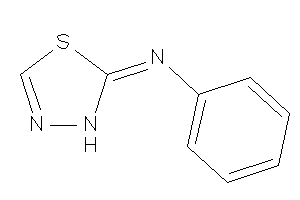 Phenyl(3H-1,3,4-thiadiazol-2-ylidene)amine