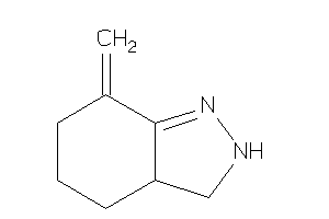 Image of 7-methylene-2,3,3a,4,5,6-hexahydroindazole