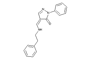 4-[(phenethylamino)methylene]-2-phenyl-2-pyrazolin-3-one