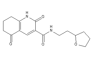 Image of 2,5-diketo-N-[2-(tetrahydrofuryl)ethyl]-1,6,7,8-tetrahydroquinoline-3-carboxamide