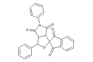 Image of 1,5-diphenylspiro[3a,6a-dihydro-1H-furo[3,4-c]pyrrole-3,2'-indane]-1',3',4,6-diquinone