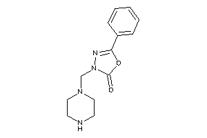 Image of 5-phenyl-3-(piperazinomethyl)-1,3,4-oxadiazol-2-one
