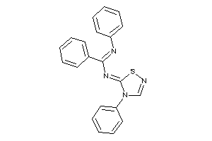 N'-phenyl-N-(4-phenyl-1,2,4-thiadiazol-5-ylidene)benzamidine
