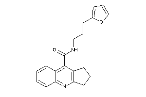 N-[3-(2-furyl)propyl]-2,3-dihydro-1H-cyclopenta[b]quinoline-9-carboxamide