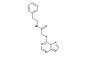N-phenethyl-2-(5H-purin-6-ylthio)acetamide