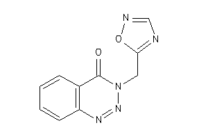 3-(1,2,4-oxadiazol-5-ylmethyl)-1,2,3-benzotriazin-4-one