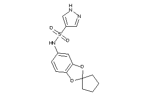 N-spiro[1,3-benzodioxole-2,1'-cyclopentane]-5-yl-1H-pyrazole-4-sulfonamide