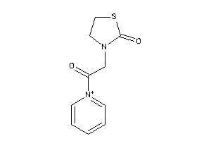 3-(2-keto-2-pyridin-1-ium-1-yl-ethyl)thiazolidin-2-one