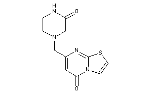 Image of 7-[(3-ketopiperazino)methyl]thiazolo[3,2-a]pyrimidin-5-one