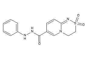 2,2-diketo-N'-phenyl-3,4-dihydropyrido[2,1-c][1,2,4]thiadiazine-7-carbohydrazide