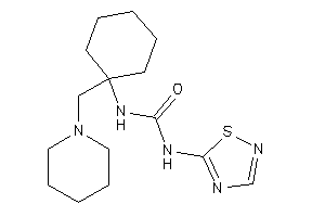 Image of 1-[1-(piperidinomethyl)cyclohexyl]-3-(1,2,4-thiadiazol-5-yl)urea