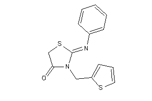 2-phenylimino-3-(2-thenyl)thiazolidin-4-one