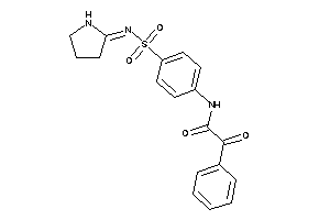 Image of 2-keto-2-phenyl-N-[4-(pyrrolidin-2-ylideneamino)sulfonylphenyl]acetamide