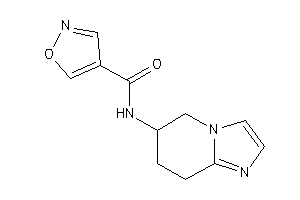 N-(5,6,7,8-tetrahydroimidazo[1,2-a]pyridin-6-yl)isoxazole-4-carboxamide
