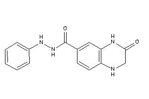 3-keto-N'-phenyl-2,4-dihydro-1H-quinoxaline-6-carbohydrazide