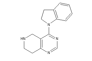 4-indolin-1-yl-5,6,7,8-tetrahydropyrido[4,3-d]pyrimidine