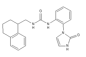 1-[2-(2-keto-4-imidazolin-1-yl)phenyl]-3-(tetralin-1-ylmethyl)urea
