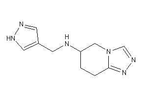 1H-pyrazol-4-ylmethyl(5,6,7,8-tetrahydro-[1,2,4]triazolo[4,3-a]pyridin-6-yl)amine