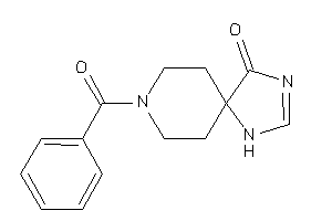 8-benzoyl-1,3,8-triazaspiro[4.5]dec-2-en-4-one