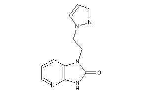 1-(2-pyrazol-1-ylethyl)-3H-imidazo[4,5-b]pyridin-2-one