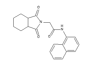 2-(1,3-diketo-3a,4,5,6,7,7a-hexahydroisoindol-2-yl)-N-(1-naphthyl)acetamide