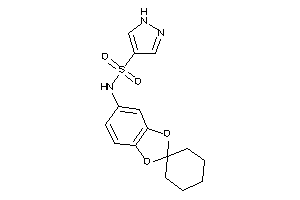 N-spiro[1,3-benzodioxole-2,1'-cyclohexane]-5-yl-1H-pyrazole-4-sulfonamide