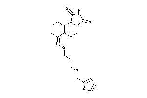 Image of 6-[3-(2-furfuryloxy)propyloximino]-4,5,5a,7,8,9,9a,9b-octahydro-3aH-benzo[e]isoindole-1,3-quinone