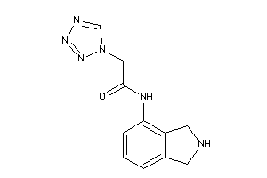 N-isoindolin-4-yl-2-(tetrazol-1-yl)acetamide
