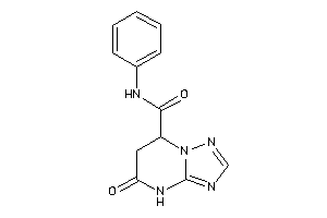 5-keto-N-phenyl-6,7-dihydro-4H-[1,2,4]triazolo[1,5-a]pyrimidine-7-carboxamide