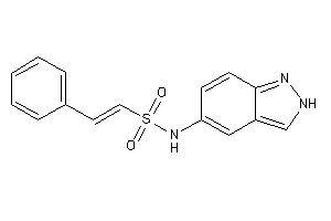 N-(2H-indazol-5-yl)-2-phenyl-ethenesulfonamide
