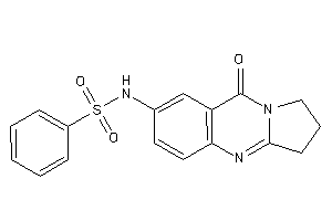 Image of N-(9-keto-2,3-dihydro-1H-pyrrolo[2,1-b]quinazolin-7-yl)benzenesulfonamide