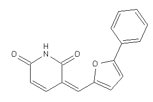 Image of 3-[(5-phenyl-2-furyl)methylene]pyridine-2,6-quinone