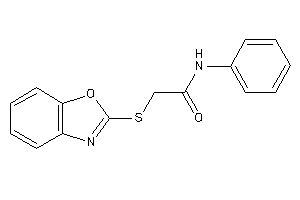 Image of 2-(1,3-benzoxazol-2-ylthio)-N-phenyl-acetamide