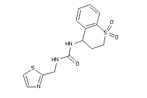 1-(1,1-diketo-3,4-dihydro-2H-thiochromen-4-yl)-3-(thiazol-2-ylmethyl)urea