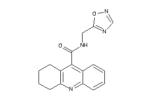 N-(1,2,4-oxadiazol-5-ylmethyl)-1,2,3,4-tetrahydroacridine-9-carboxamide