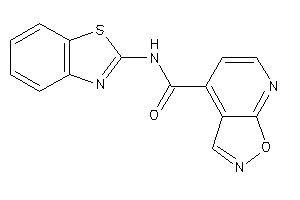 N-(1,3-benzothiazol-2-yl)isoxazolo[5,4-b]pyridine-4-carboxamide