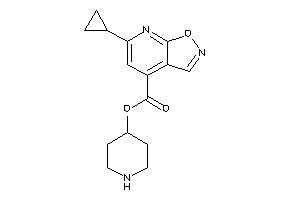 6-cyclopropylisoxazolo[5,4-b]pyridine-4-carboxylic Acid 4-piperidyl Ester