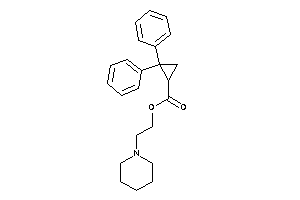 2,2-diphenylcyclopropanecarboxylic Acid 2-piperidinoethyl Ester
